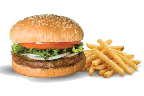 Hamburger / frites